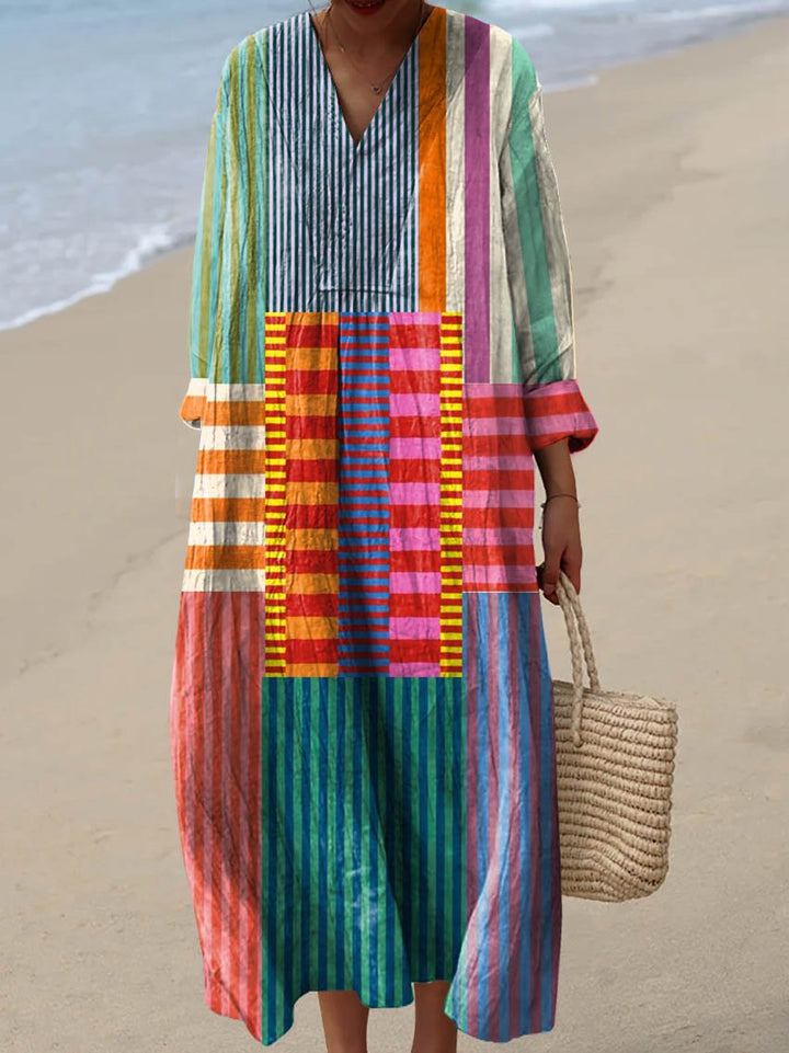 Rossa™ | Vintage Geometric Dress