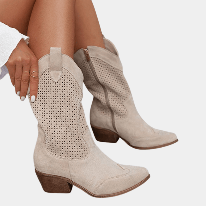 Kaye | Western-Inspired Comfort Boots