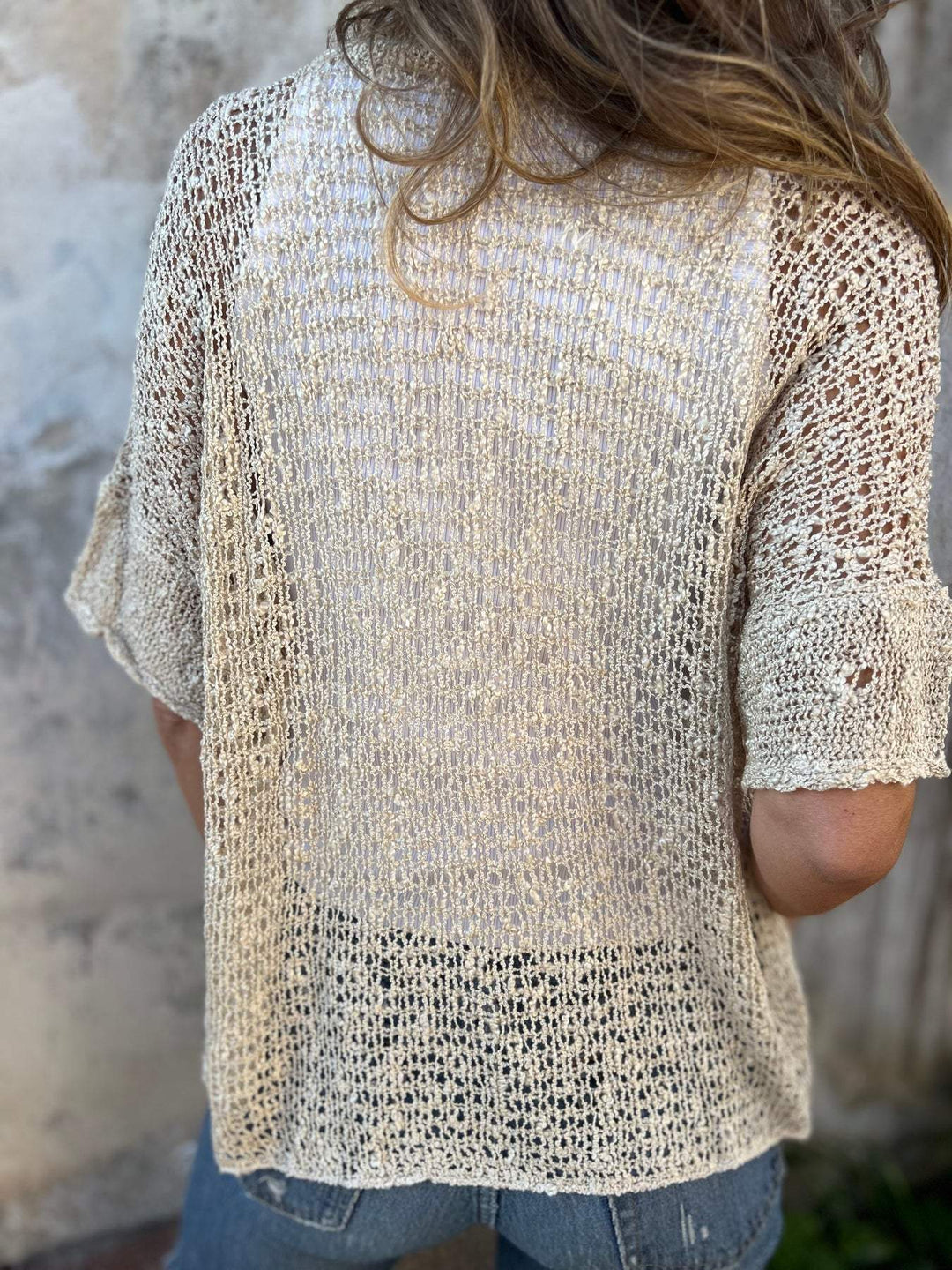 Lavinia | Chic Textured Blouse