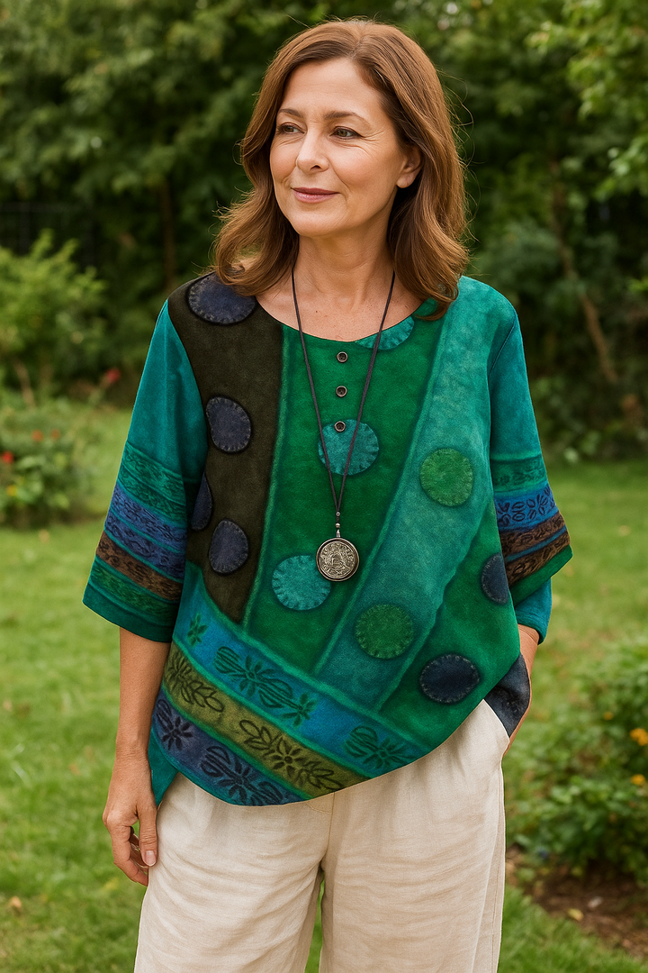 Jael | Elegant Harmony Top