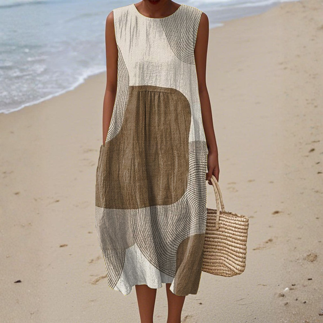 Annie | Abstract Summer Dress