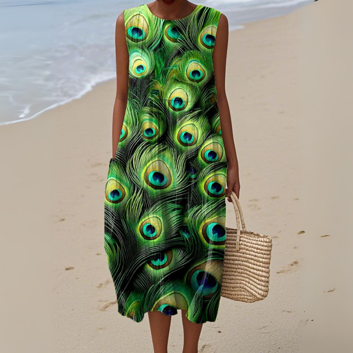 Daniela | Peacock Dream Dress