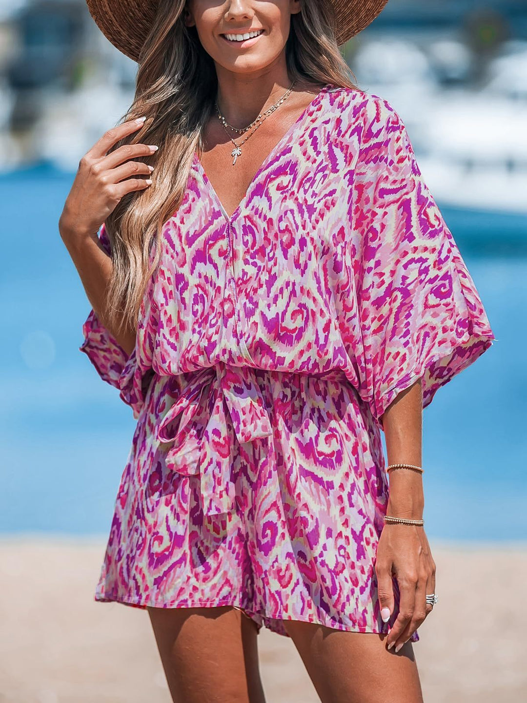 Abbycia | Lace-Up Chic Jumpsuit